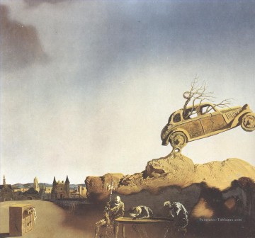 Salvador Dali Painting - Apparition of the Town of Delft Salvador Dali